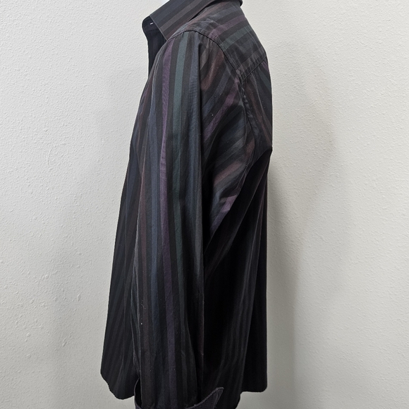 Bugatchi classic fit men's medium button-down longsleeve - Picture 4 of 10